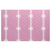Tissu Orchidée décongelée rayonnante Damas avec flocon d (Fat Quarter)