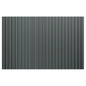 Tissu Orchidée foncée, Bleu clair, Vert Forêt & Noir (Yard)