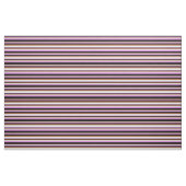 Tissu Orchidée, Noir, Sienne & Blancs (Fat Quarter)
