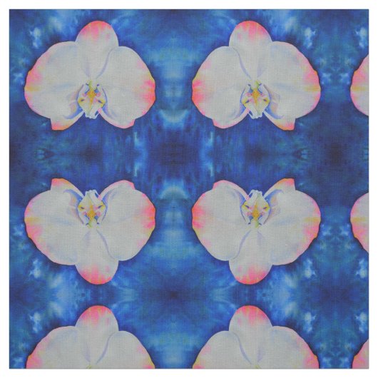 Tissu Orchidée rose (Échantillon)