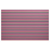 Tissu Orchidée, rouge, jaune clair et noire (Fat Quarter)