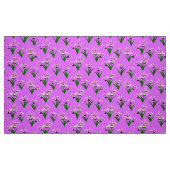 Tissu Orchidées sauvages - Tons d'orchidée pourpre (Fat Quarter)