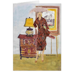 Tissu Oriental de Mode Matisse Aquarelle