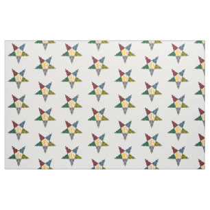 Tissu oriental d'étoile