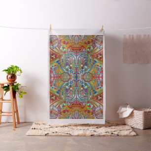 Tissu Oriental Motif Aquarelle IV + vos idées