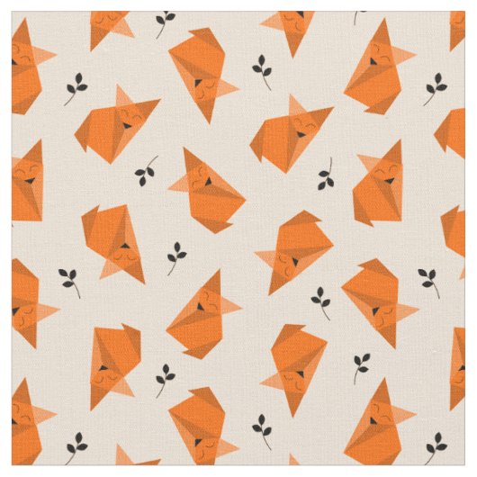 Tissu Origami Fox (Fermer)