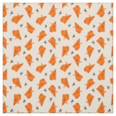Tissu Origami Fox (Échantillon)