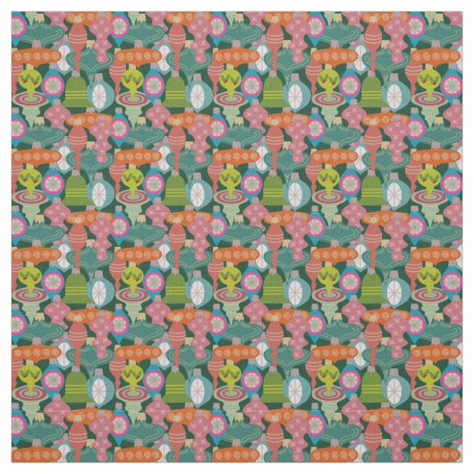 Tissu Ornament Jumble (Échantillon)