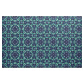 Tissu Ornement bleu vert (Fat Quarter)