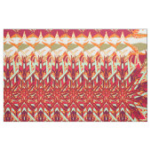 Tissu Ornement bordeaux (Fat Quarter)