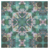 Tissu Ornement vert-turquoise (Fermer)