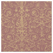 Tissu Ornementation de style médiéval doré (Fermer)