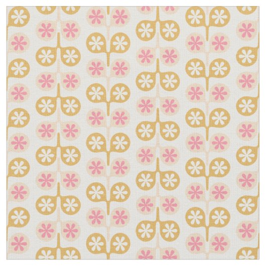 Tissu Ornements floraux (Fermer)