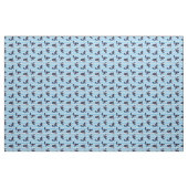 Tissu Orques/rayures bleues (Yard)