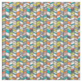Tissu Os à perches modernes du milieu du siècle (Fermer)