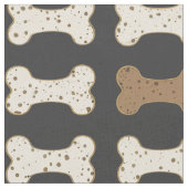 Tissu Os de chien gris foncé (Fermer)