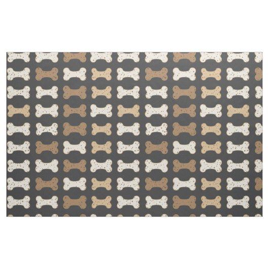 Tissu Os de chien gris foncé (Fat Quarter)