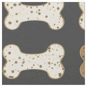 Tissu Os de chien gris foncé (Fermer)