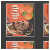 Tissu Otello Orange Étiquette (Fermer)