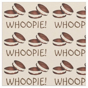 Tissu Ouah ! Célébration Chocolat Whoopie Pie Fabric