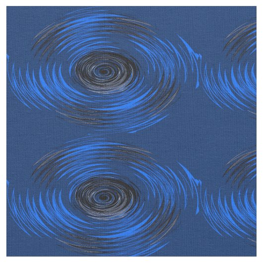 Tissu Ouragan bleu (Fermer)