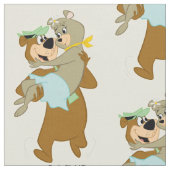 Tissu Ours de Yogi portant un ours de Cindy (Fermer)