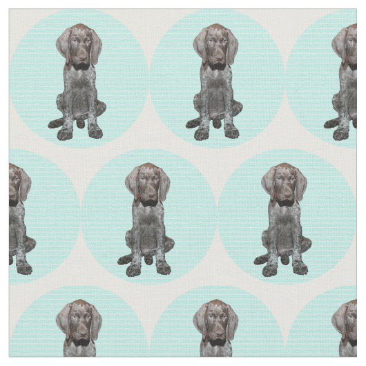 Tissu Ours gris brillant dans le bleu (Fermer)