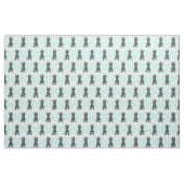 Tissu Ours gris brillant dans le bleu (Fat Quarter)