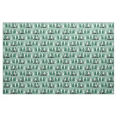 Tissu Ours noir avec CUB dans la forêt (Fat Quarter)