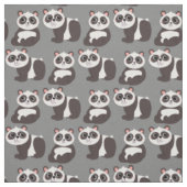 Tissu Ours Panda Enfants Mignons (Échantillon)