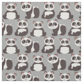 Tissu Ours Panda Enfants Mignons (Échantillon)