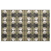 Tissu Ours panda géant mignon (Fat Quarter)
