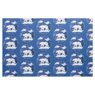 Tissu Ours polaire "Art by Kids"