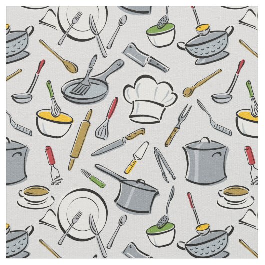 Tissu Outils de cuisine (Fermer)
