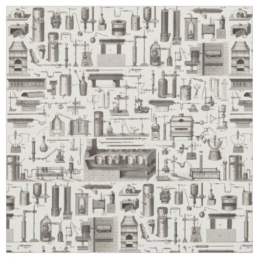 Tissu Outils scientifiques (Fermer)
