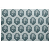 Tissu Oval du Portrait de George Washington (Fat Quarter)