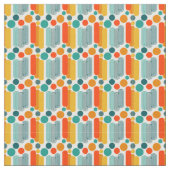 Tissu Ovales et cercles (Fermer)