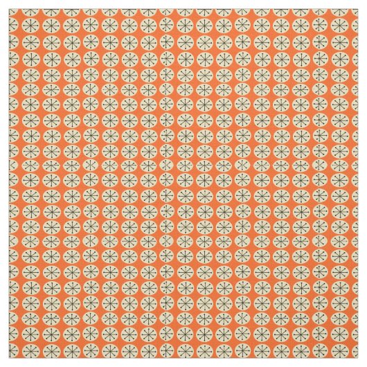 Tissu Ovales et Starburst (Échantillon)