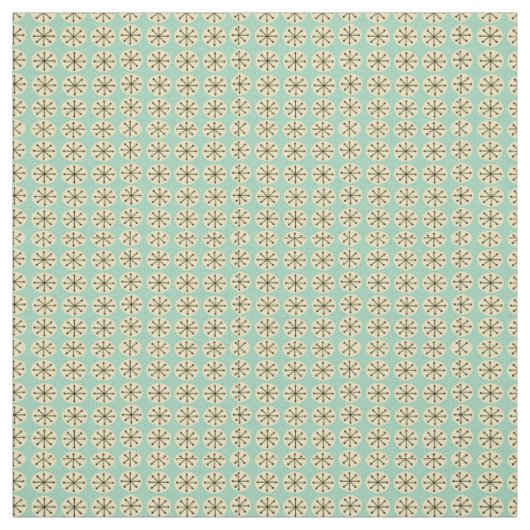 Tissu Ovales et Starburst (Échantillon)
