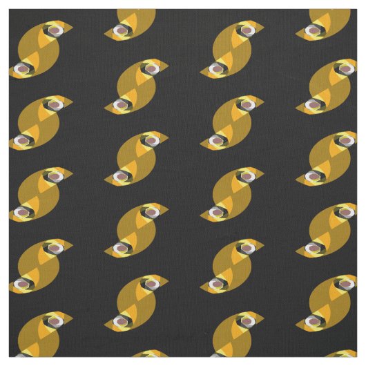 TISSU OWL ABSTRAIT (Échantillon)