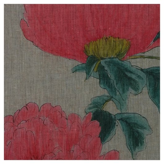 Tissu Paeonia Rosa (Échantillon)