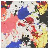 Tissu Paint Splatter (Fermer)