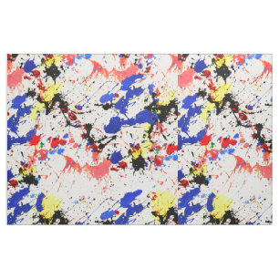Tissu Paint Splatter