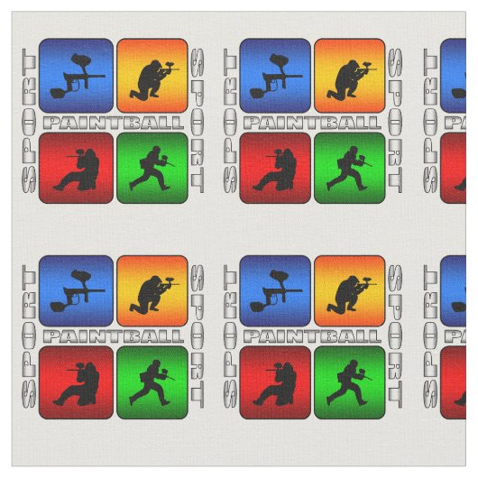 Tissu Paintball spectaculaire (Fermer)