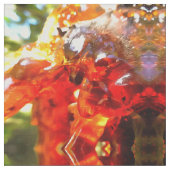 Tissu Painti Abstrait Abstrait de l'arbre d'abricot (Fermer)