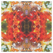 Tissu Painti Abstrait Abstrait de l'arbre d'abricot (Échantillon)