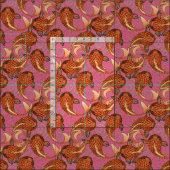 Tissu paisible (Carreau)