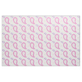 Tissu Paisley Rose Et Violet (Yard)