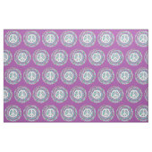 Tissu Paix psychédélique (Fat Quarter)