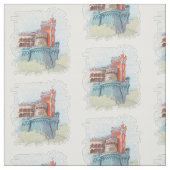 Tissu Palais Pena à Sintra, Portugal (Échantillon)